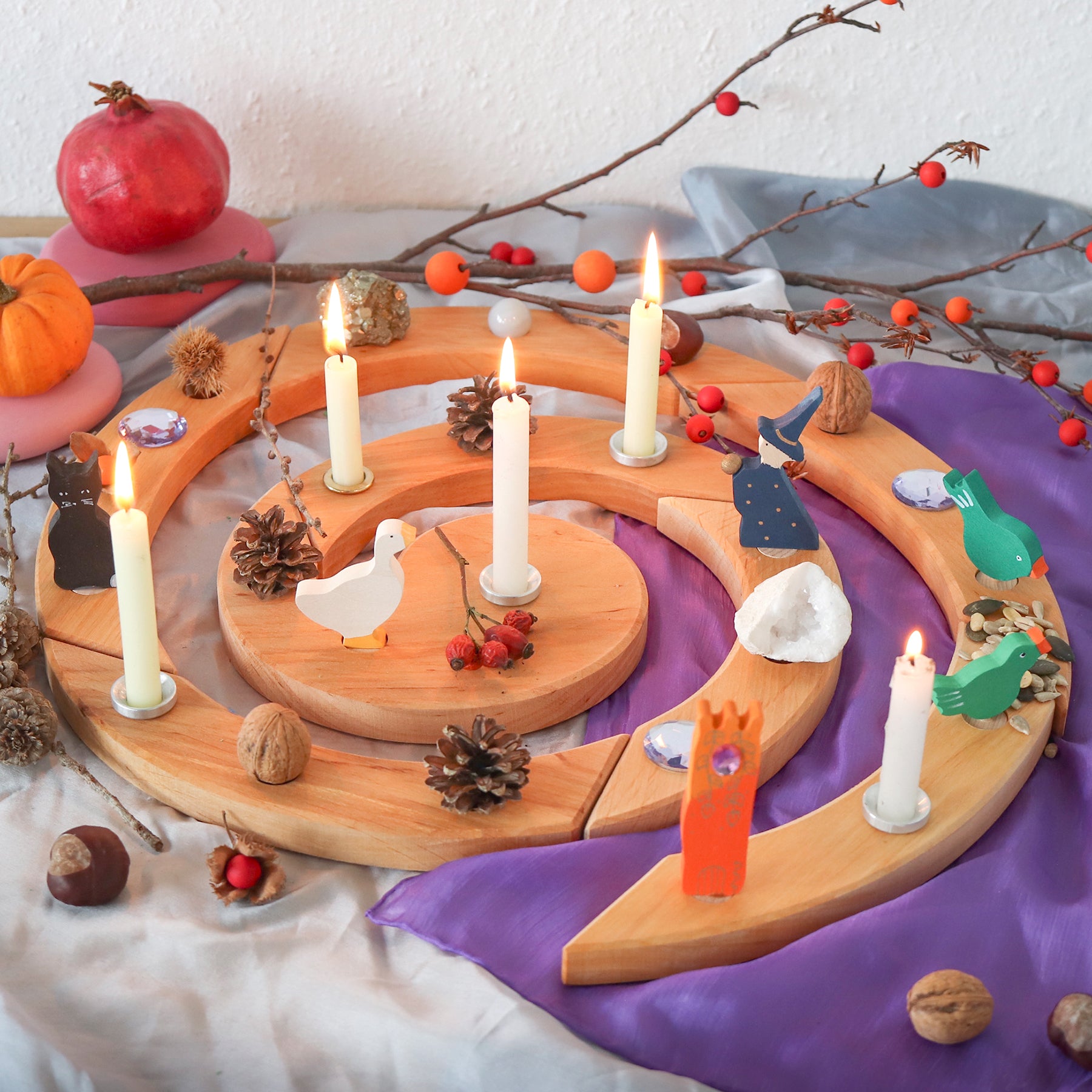Festtagsspirale Natur