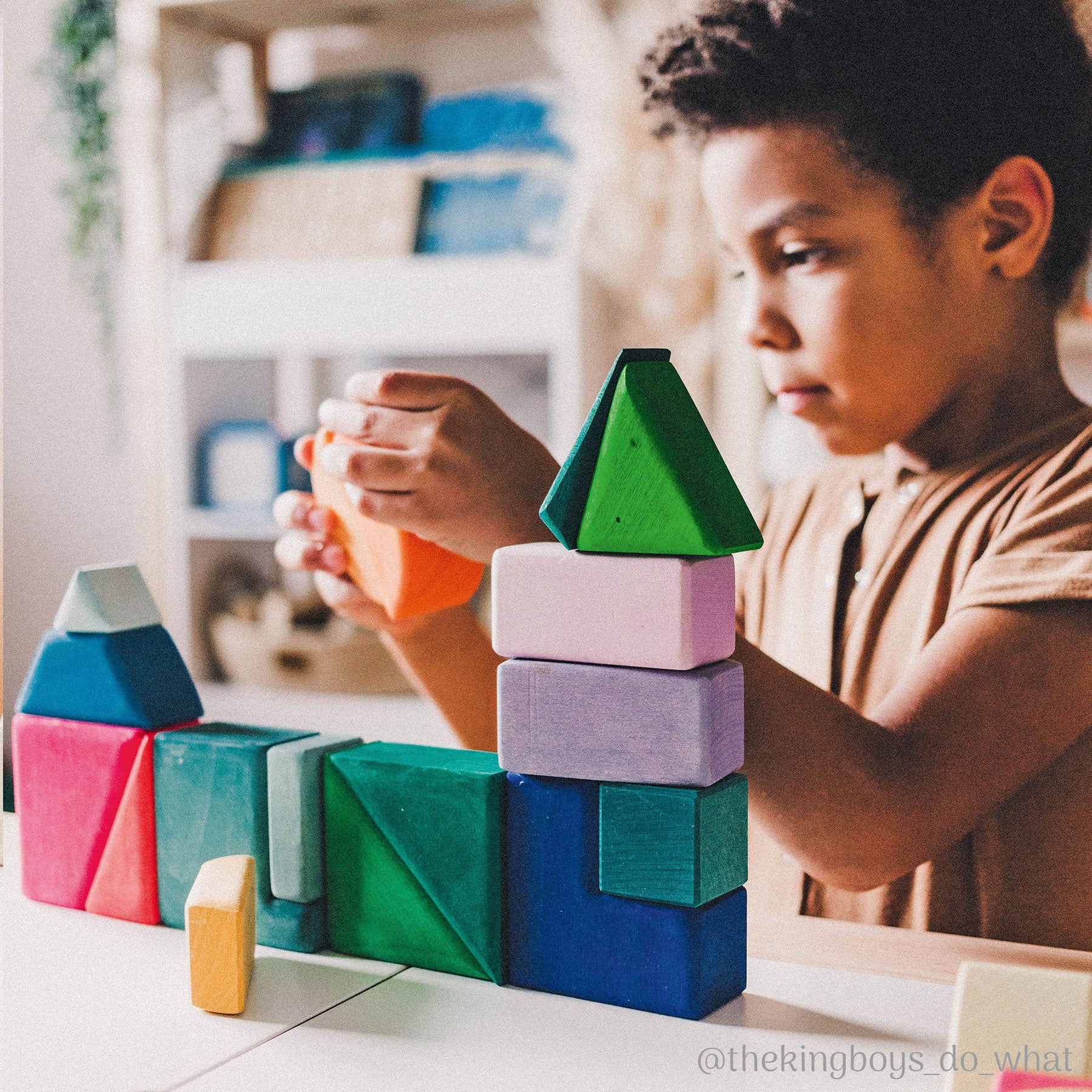 Building Set Triangle, Square, Circle
