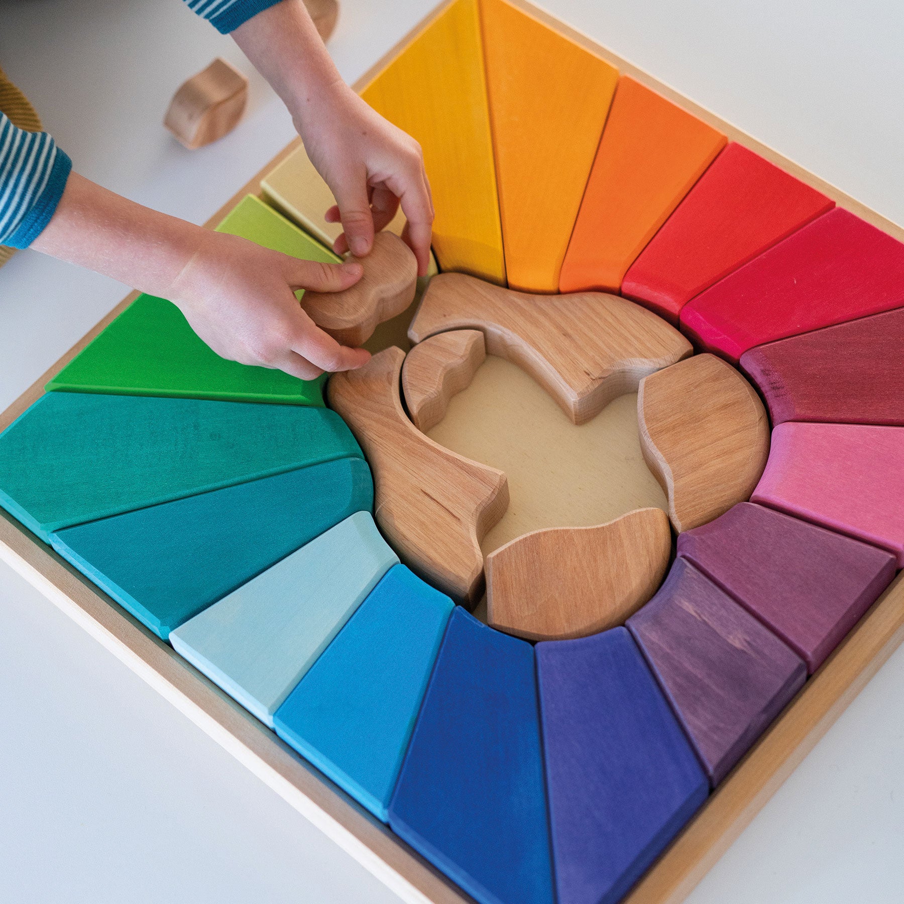 Bauspiel Regenbogenlöwe