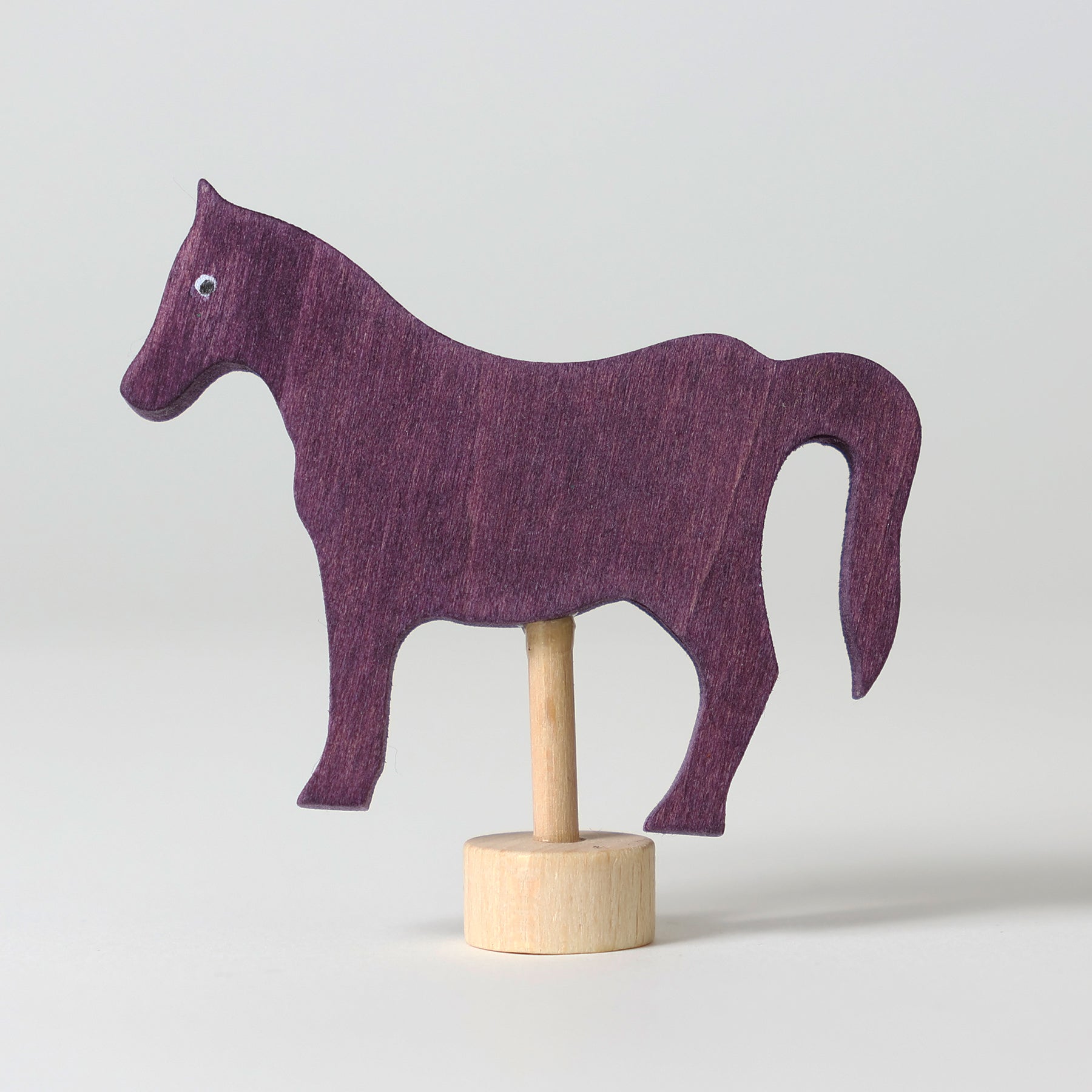 Steckfigur violettes Pferd