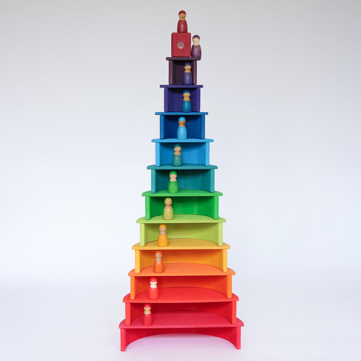 Regenbogen Halbkreise